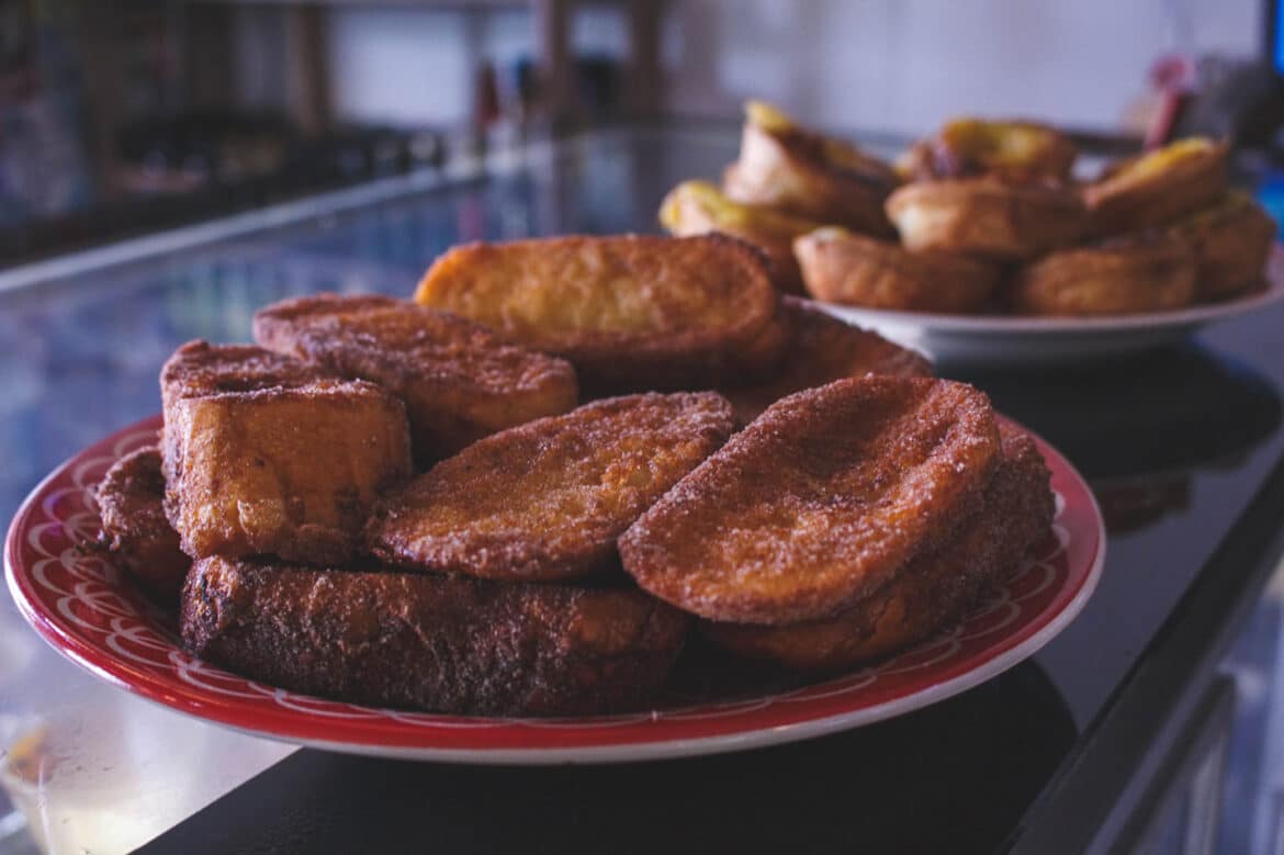 Receita rabanada natalina